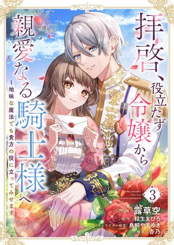 拝啓、役立たず令嬢から親愛なる騎士様へ～地味な魔法でも貴方の役に立ってみせます３