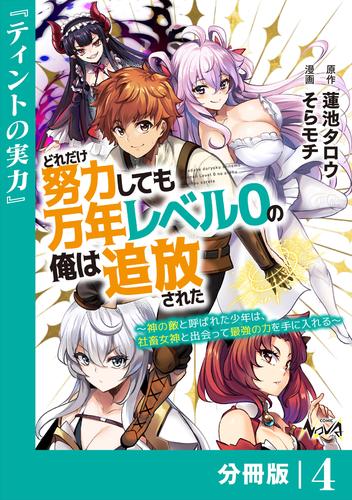 どれだけ努力しても万年レベル０の俺は追放された～神の敵と呼ばれた少年は、社畜女神と出会って最強の力を手に入れる～【分冊版】（ノヴァコミックス）４