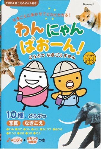 わんにゃんぱお−ん！どうぶつなきごえずかん10種のどうぶつ