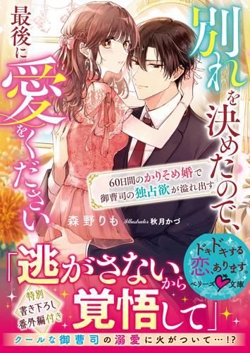 別れを決めたので、最後に愛をください～60日間のかりそめ婚で御曹司の独占欲が溢れ出す～