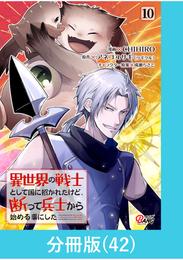 異世界の戦士として国に招かれたけど、断って兵士から始める事にした 【分冊版】（42）