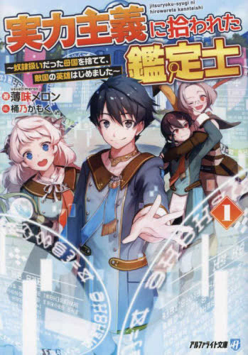 [ライトノベル]実力主義に拾われた鑑定士 奴隷扱いだった母国を捨てて、敵国の英雄はじめました[文庫版] (全1冊)