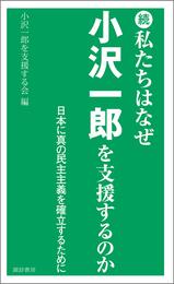 続 私たちはなぜ小沢一郎を支援するのか