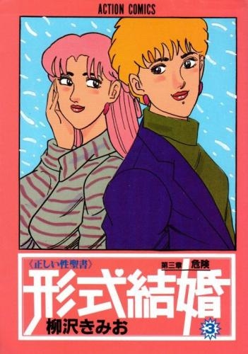 【正規店在庫】形式結婚　全25巻　柳沢きみお　 1992年～1998年全巻初版発行　　3c 全巻セット
