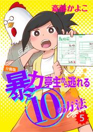 暴力亭主から逃れる１０の方法　分冊版（５）