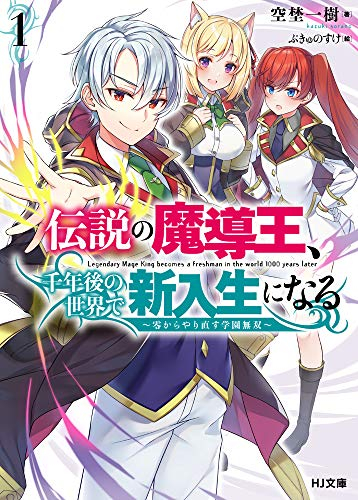 [ライトノベル]伝説の魔導王、千年後の世界で新入生になる (全1冊)