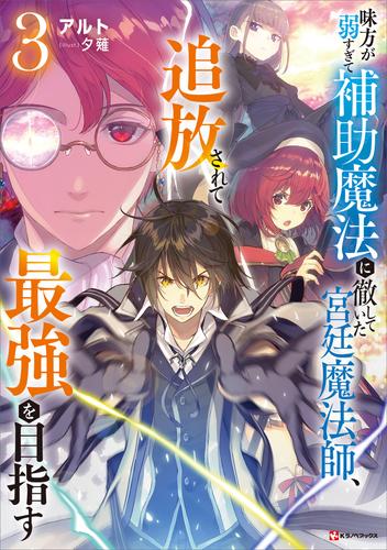 味方が弱すぎて補助魔法に徹していた宮廷魔法師、追放されて最強を目指す３