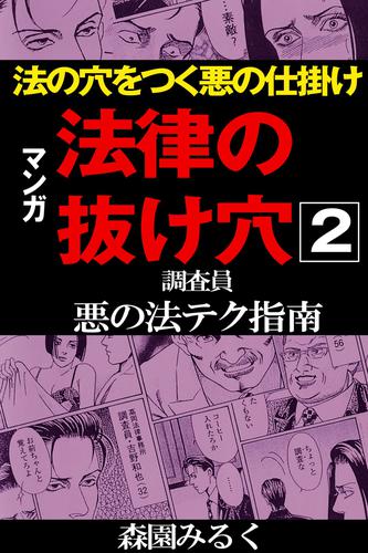 マンガ法律の抜け穴　調査員悪の法テク指南 2 冊セット 全巻