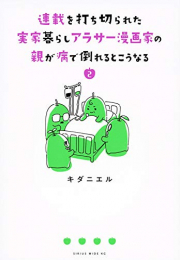 連載を打ち切られた実家暮らしアラサー漫画家の親が病で倒れるとこうなる(1-2巻 最新刊)