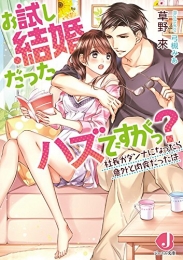 [ライトノベル]お試し結婚だったハズですがっ? 社長がダンナになったら意外と肉食だった件 (全1冊)