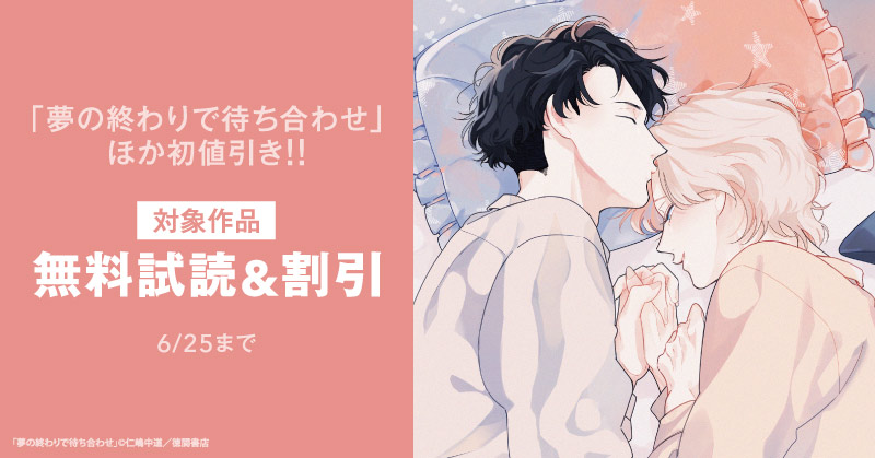 「夢の終わりで待ち合わせ」ほか初値引き！！